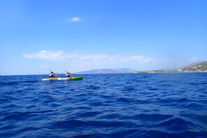 Athens Riviera: Sea Kayak and Snorkeling Adventure with Picnic - A beach or island stop for swimming and snorkeling