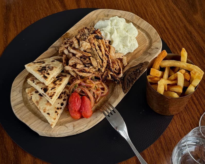 Athens: Rooftop Fine Dining at Whispers Restaurant - Menu 1: the vegan and vegetarian-friendly choice