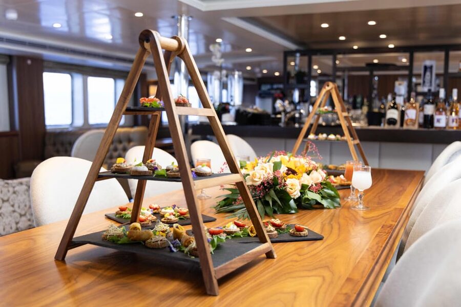 Athens: Saronic Islands Cruise with VIP Area Seating & Lunch - Lunch, snacks, and the VIP food question
