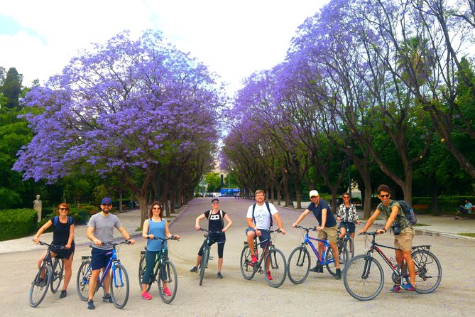 Athens Scenic Bike Tour with an Electric or a Regular Bike - Temple of Hephaestus and Acropolis views