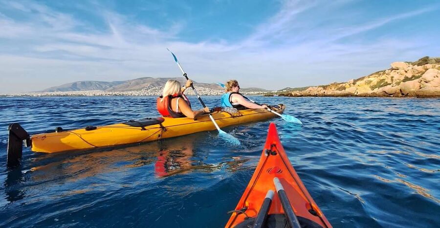 Athens: Sea Kayak Sunset Tour - Starting at Kavouri Beach
