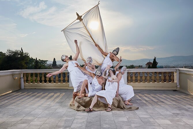 Athens Skip the Line: Open Air Ancient Greek Theatre Performance - A modern tourist meets 5th-century Athens