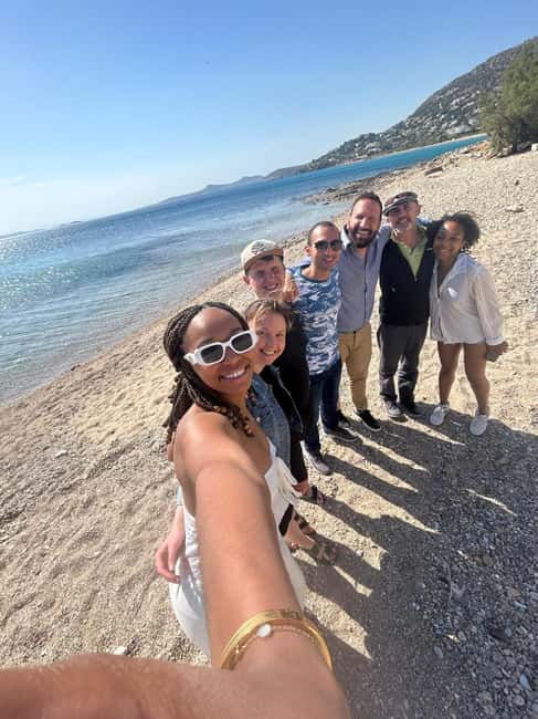 Athens: Sounio Poseidon Temple and Athenian Riviera Day Trip - The summer beach stop