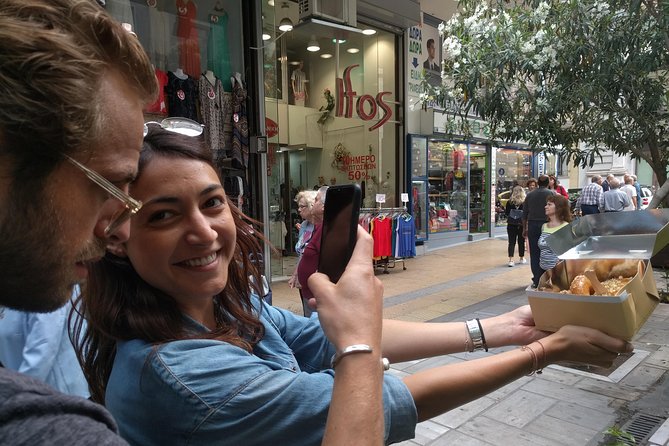 Athens Street Food Tour: Explore City's Iconic Eateries - Souvlaki and filo pie in Psirri