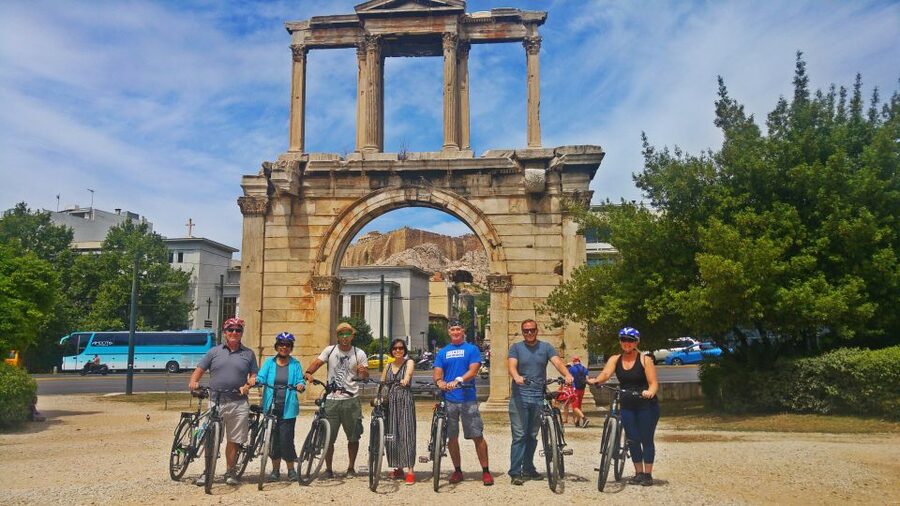 Athens: Sunset Bike Tour - Starting near the Acropolis Metro station