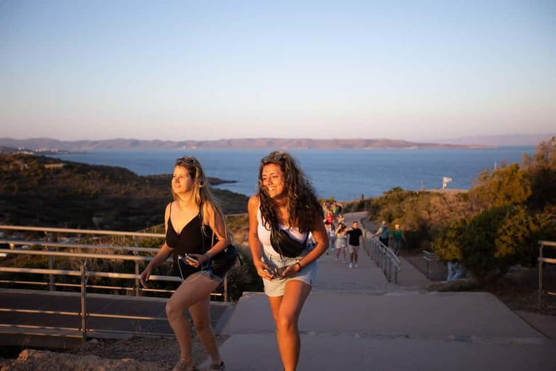 Athens: Sunset Tour to Cape Sounion & the Temple of Poseidon - Reaching the Temple of Poseidon
