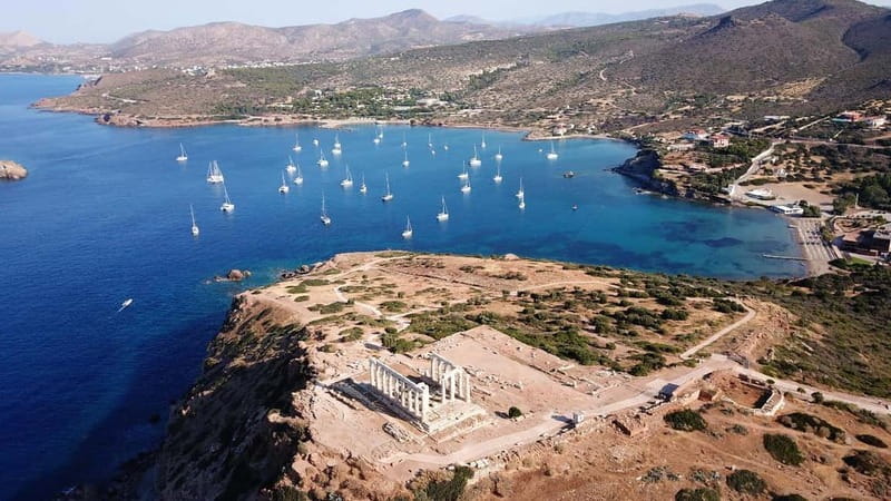 Athens: Temple of Poseidon & Cape Sounion Early Noon Tour - The ride along the Athenian Riviera