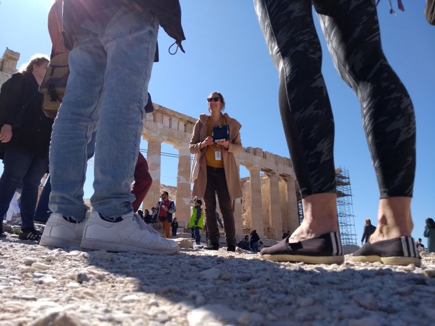 Athens: The Acropolis and Acropolis Museum Tour in German - The Parthenon and Athens from above