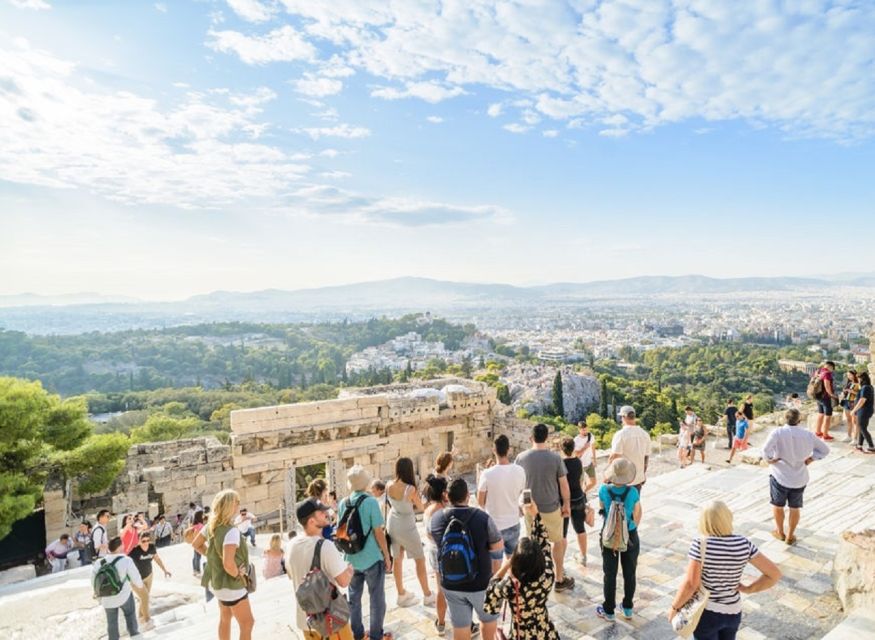 Athens: The Acropolis Walking Group Tour with a French Guide - Temple of Athena Nike and the Erechtheum