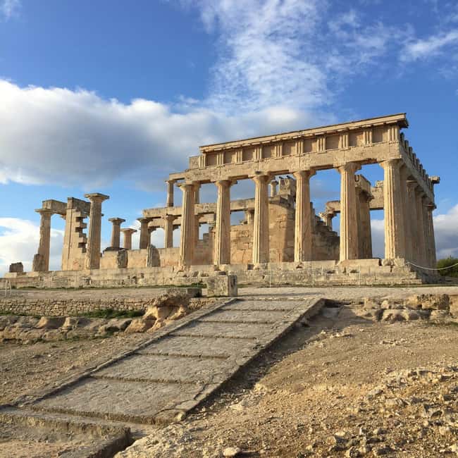 Athens to Aegina: Greek Island Escape & Swim Day Trip - Aegina Town, pistachios, and lunch by the harbor
