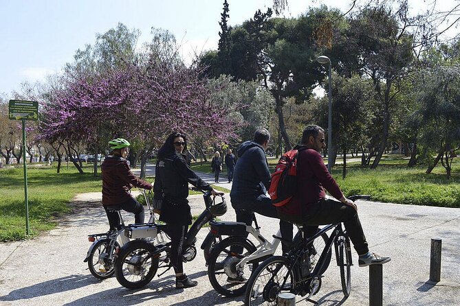 Athens Tour with Electric Bike - The marble Panathenaic Stadium