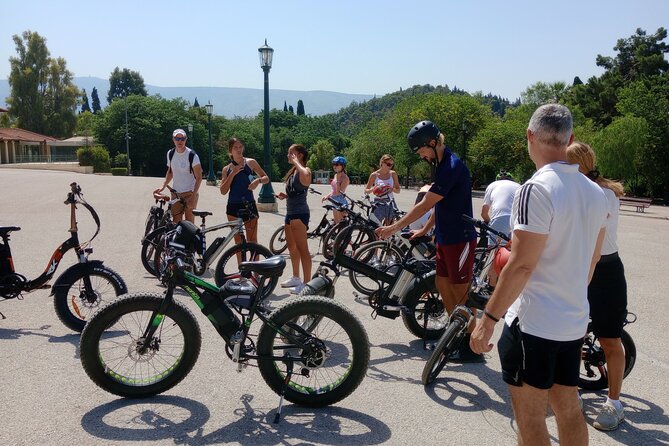 Athens Tour with Electric Bike - Thiseio and the Observatory viewpoint