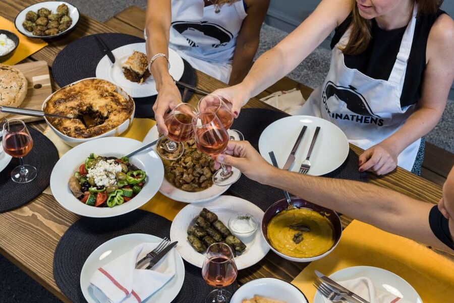 Athens: Traditional Greek Cooking Class with Full Meal - What the $107 price really buys