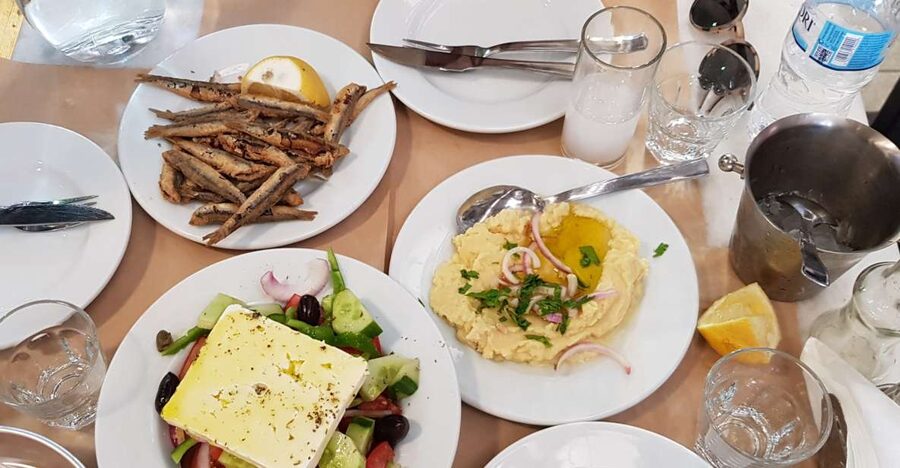 Athens: Traditional Greek food tour in hidden spots - Meeting at En Athinas near Cecil Hotel
