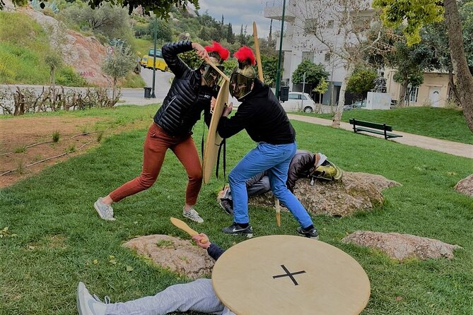 Athens: Unique & Interactive Greek Small Group Warrior Experience - Greek warfare becomes a group activity