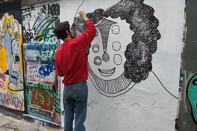 Athens Urban Street Art Tour - Finishing in artistic Metaxourgeio