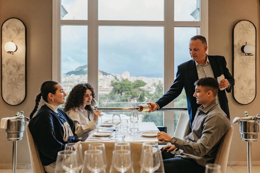 Athens: Wine Tasting with a Sommelier under the Acropolis - Greek tapas and the food pairing