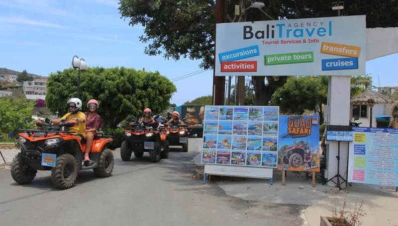 Bali & Panormo Rethymno:Quad Safari & visit Cave 57km 4hours - Key points to know before booking