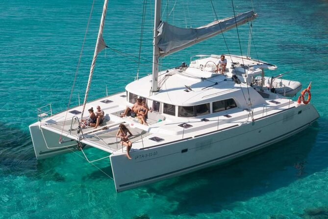 Best of Milos and Poliegos Catamaran snorkelling Cruise with BBQ - Poliegos and the Blue Lagoon come first