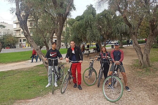 Bike tour ! It’s Ride through Athens' Local Treasures - Through the National Garden and Zappeio
