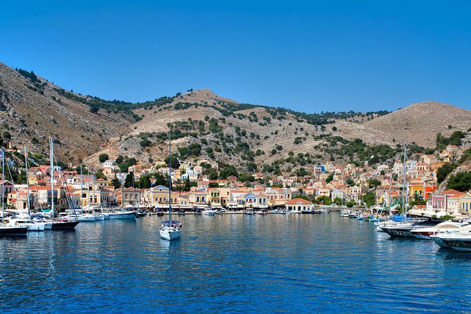 Boat Trip to Symi Island by Fast Boat - Arriving at Symi’s Picture-Perfect Harbor