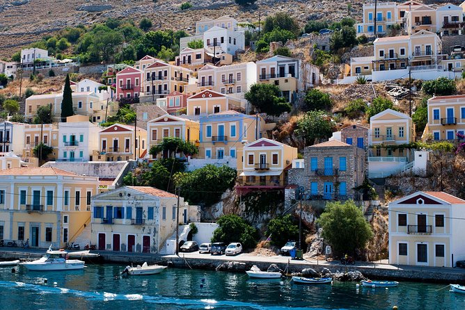Boat Trip to Symi Island with swimming stop at St George Bay - The real appeal: a swim and a picture-perfect island