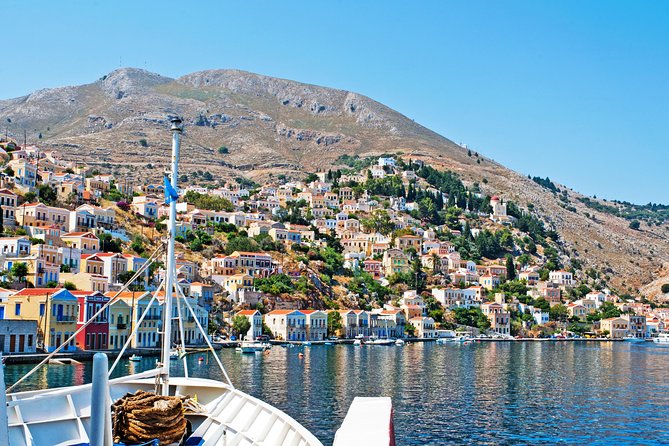 Boat Trip to Symi Island with swimming stop at St George Bay - What to pack for a smoother day