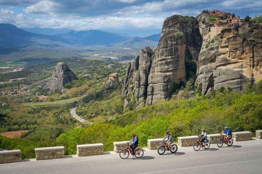Breath-taking Monasteries Morning E-Bike Tour - Riding into the UNESCO-protected Meteora area