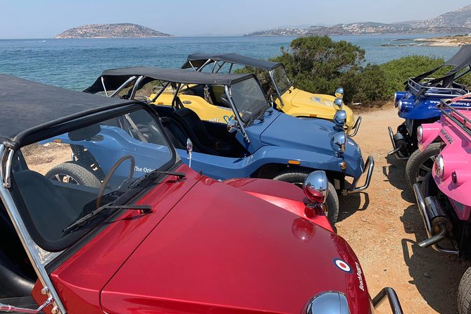 Buggy Tour in Ancient Ruins and Temples around Athens-SOUNIO Poseidon Temple - Lake Vouliagmeni, a one-hour pause