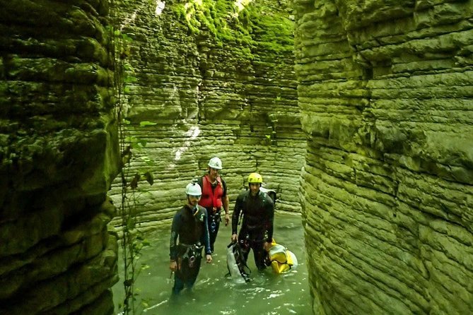 Canyoning trip at Zagori area of Greece - Section A - Timing, group size, and meeting point