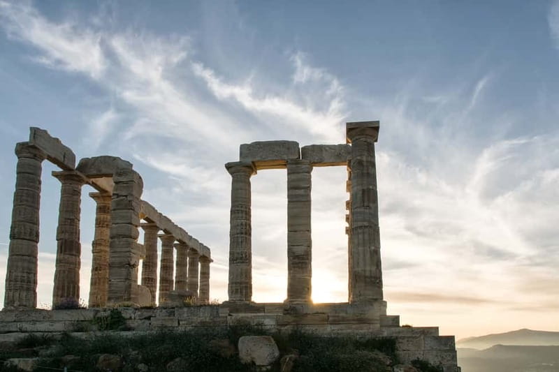 Cape Sounion with Official Guide to the Temple of Poseidon - The 2:15 PM meeting at Amalia Hotel