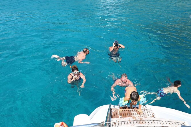 Catamaran Cruises Rhodes - 6 Hours Day Cruise ALL INCLUSIVE - Anthony Quinn Bay: the first swim
