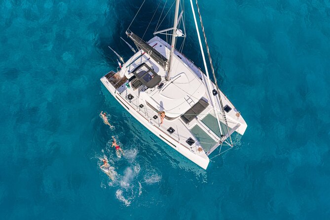 Catamaran Day & Sunset Cruises with meals Drinks and transportation - Lunch aboard the catamaran