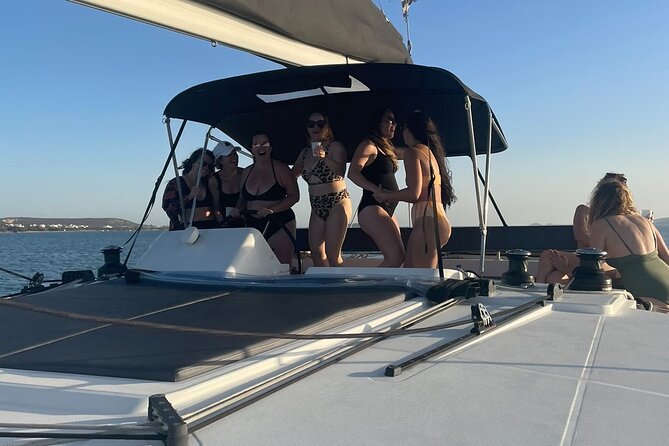 Catamaran Semi Cruise Paros Antiparos includes Food and Drinks - Despotiko and lunch prepared on board