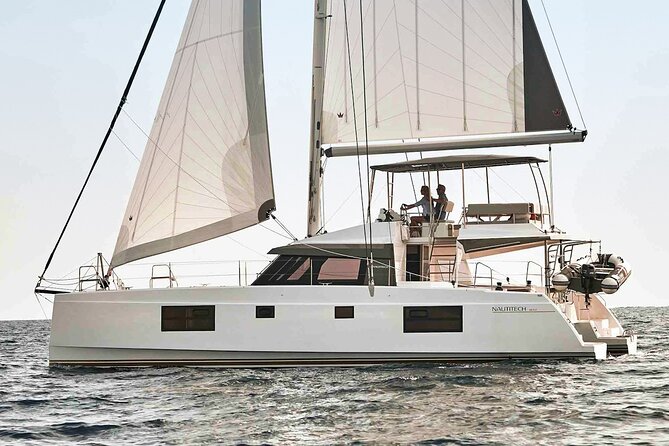 Chania: Afternoon Catamaran trip - Dinner, Drinks & Sunset - Dinner on board, with seafood, meat, and local flavors