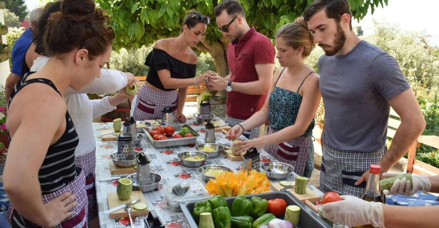 Chania: Authentic Cooking Class in the White Mountains - Walking, olive oil, and the story of the land
