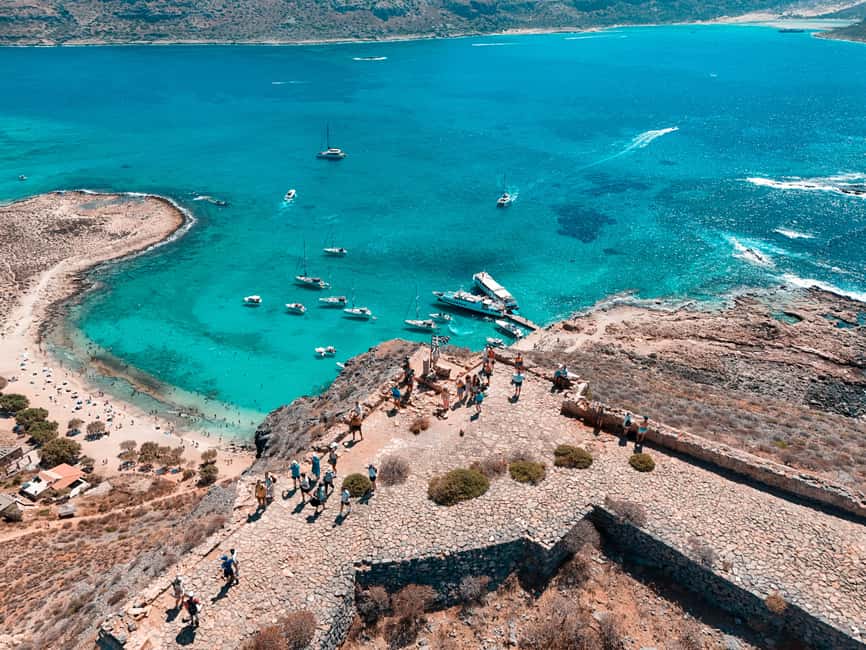 Chania: Balos Gramvousa Cruise with Transfer and Boat Ticket - Balos Lagoon and the famous shallow water