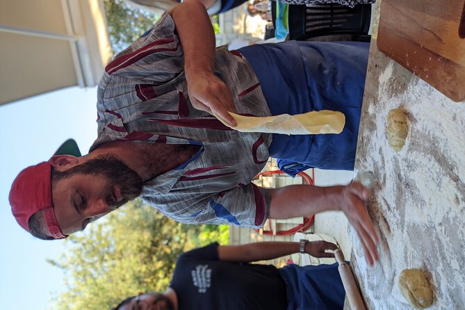 Chania Cooking Class-The Authentic Enjoy traditional Cretan meal - Rolling pastry for savory and sweet kalitsounia