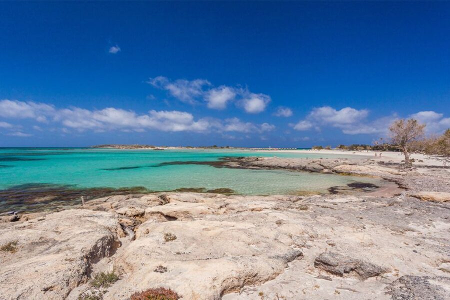 Chania: Elafonisi and Milia Mountain with Loungers and Lunch - Lunch at Milia Mountain Retreat