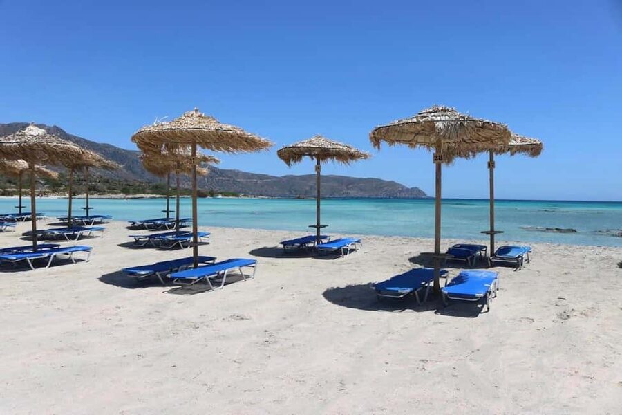 Chania: Elafonisi Beach Day Trip with Elos Stop and Transfer - Pickup from Chania and the early coach ride