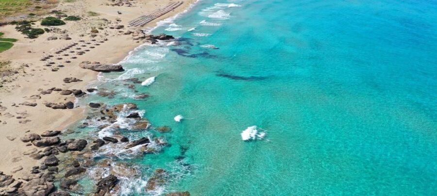 Chania: Falassarna Beach Sunset Trip with Transfer - Ancient Falassarna near the northern end