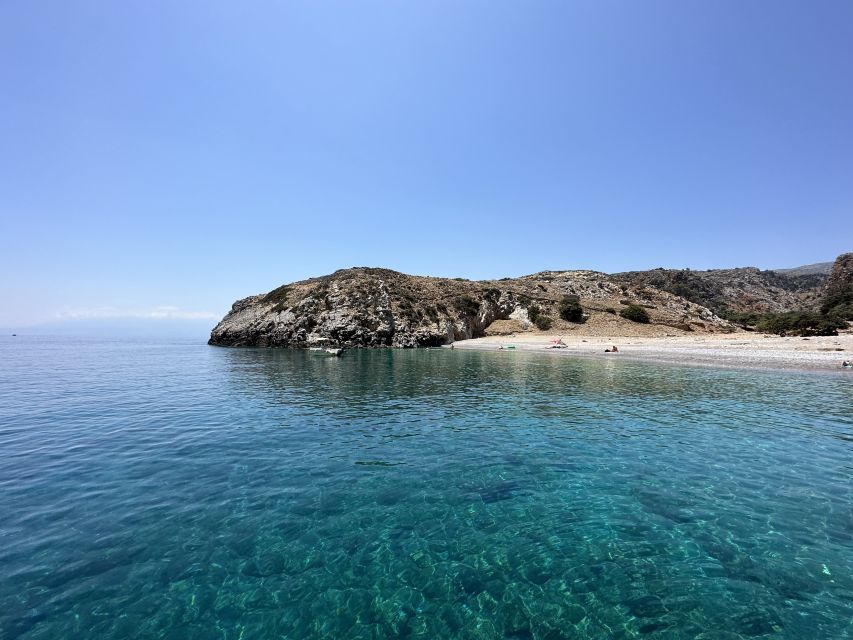 Chania: Menies Beach & Chironisia Bay Cruise with Snorkeling - Cruising the Rodopou Peninsula