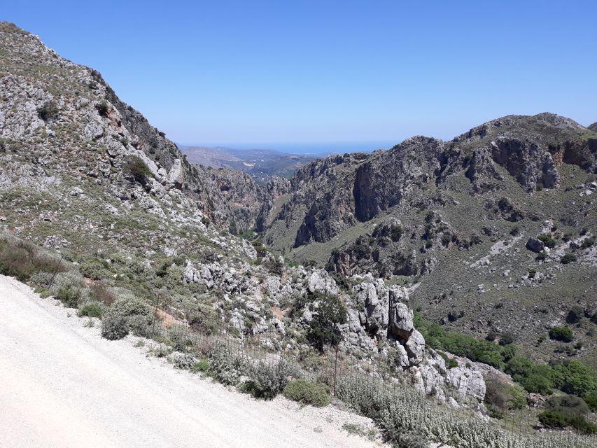 Chania: Milia Mountain Tour w/Lunch Olive Oil/Wine Tastings - Rough roads and the route to Milia