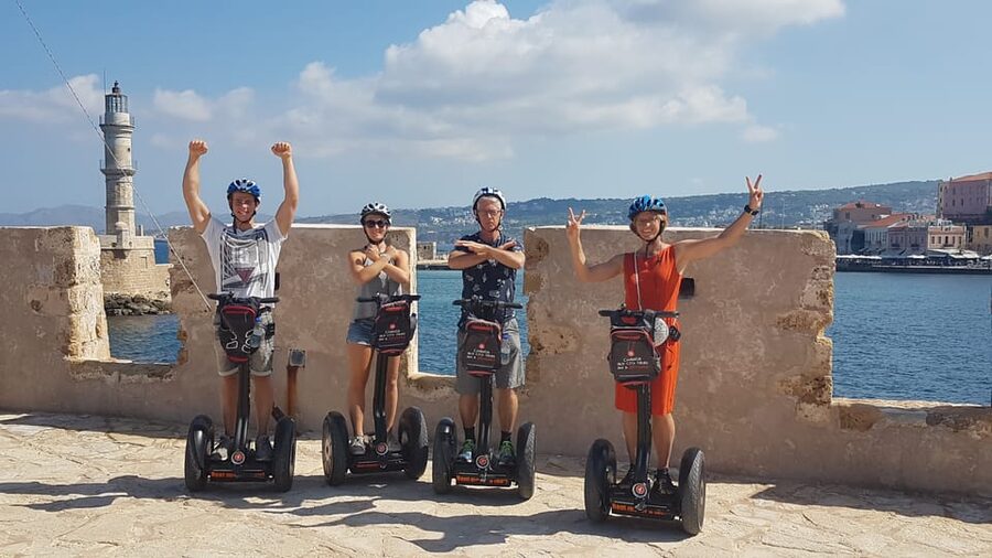 Chania: Old City & Venetian Harbor Discovery on Segways - Rolling through Chania’s Old City lanes