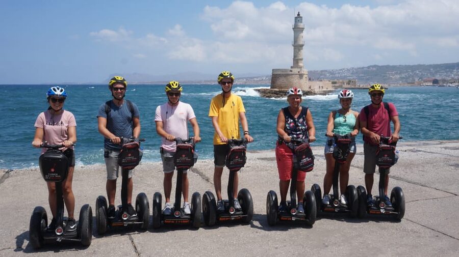 Chania: Old City & Venetian Harbor Discovery on Segways - What the guide adds beyond the audio system