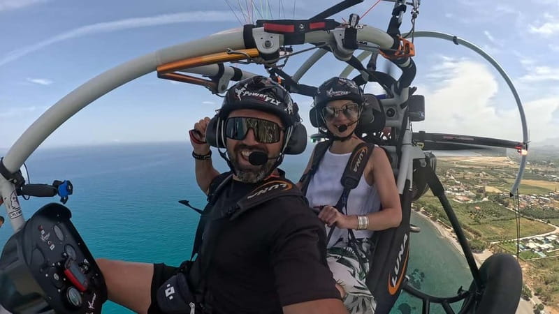 Chania: Paratriking Experience with a Professional Pilot - Who will enjoy this most?
