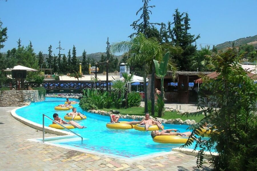 Chania & Rethymno:Limnoupolis Water Park with Lunch+Transfer - Freefall rides, the black hole, and the crazy river