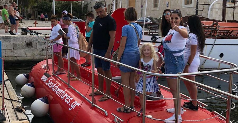 Chania: Semi-Submarine Boat Underwater Experience - What the lower cabin is really like