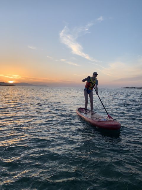 Chania: Stand-up Paddleboard Coastal Sunset Experience - Socrates adds local stories and practical help