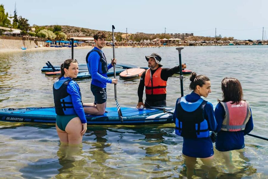 Chania: Stand-Up Paddleboard Small Group Tour - What the two hours actually includes